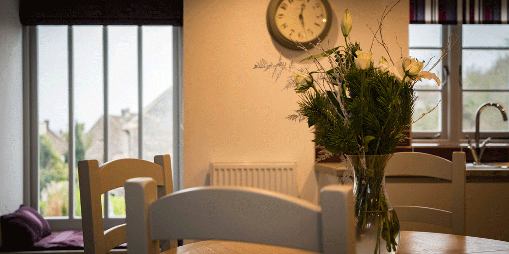 Cart House Holiday Cottage Axbridge Somerset Flowers