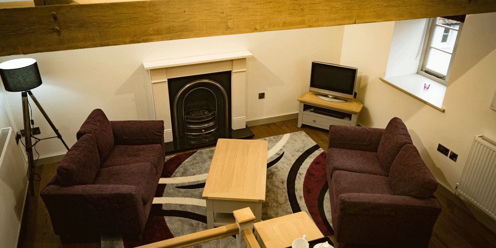 Cart House Holiday Cottage Living Area