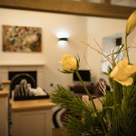 Cart House Holiday Cottage Axbridge Somerset Flowers